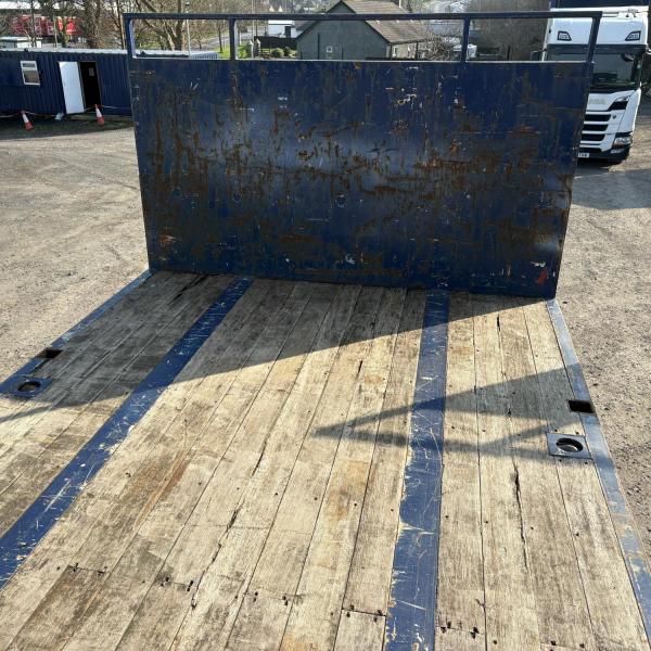 Dennison 13.6MT Triaxle PSK Flatbed Trailer