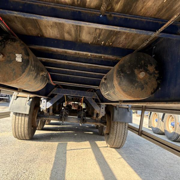 Dennison 13.6MT Triaxle PSK Flatbed Trailer