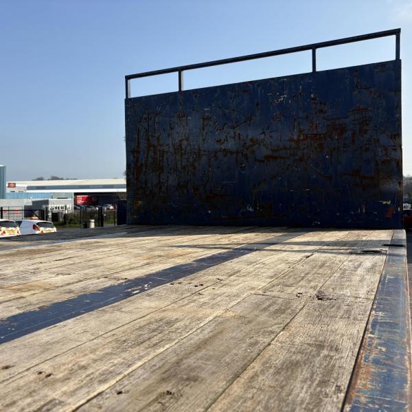 Dennison 13.6MT Triaxle PSK Flatbed Trailer