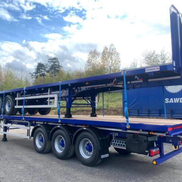 DENNISON 13.6 PSK FLAT TRAILER