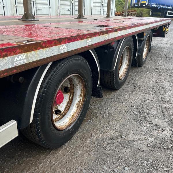 SDC 13.6MT Triaxle Stepframe Trailer