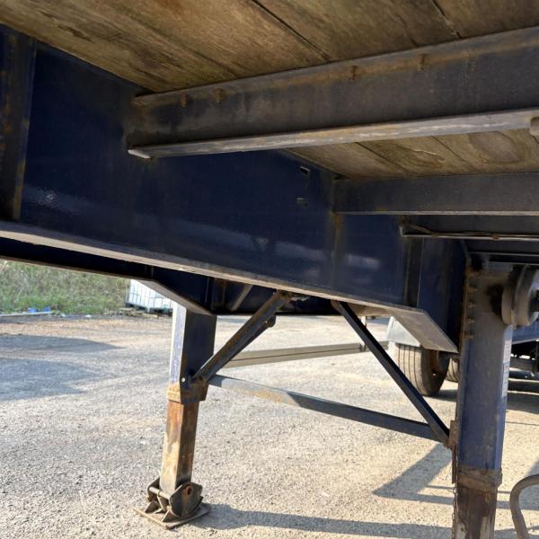 Dennison 13.6MT Triaxle PSK Flatbed Trailer