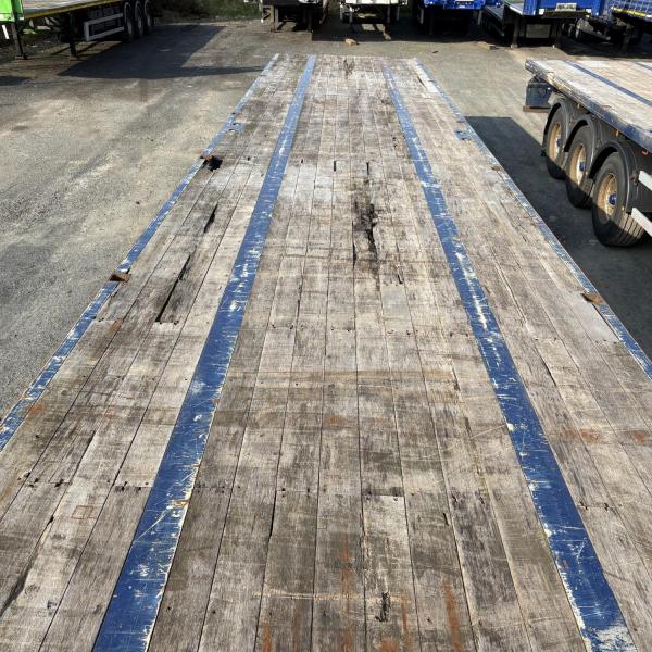 Dennison 13.6MT Triaxle PSK Flatbed Trailer