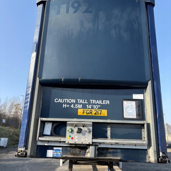 Lawrence David 4.5MT Triaxle Curtainside Trailer