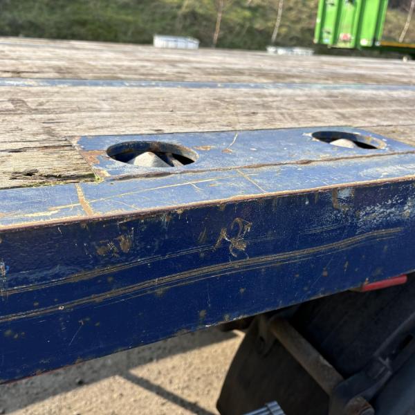 Dennison 13.6MT Triaxle PSK Flatbed Trailer