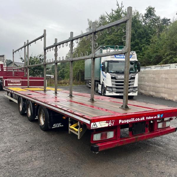 SDC 13.6MT Triaxle Stepframe Trailer