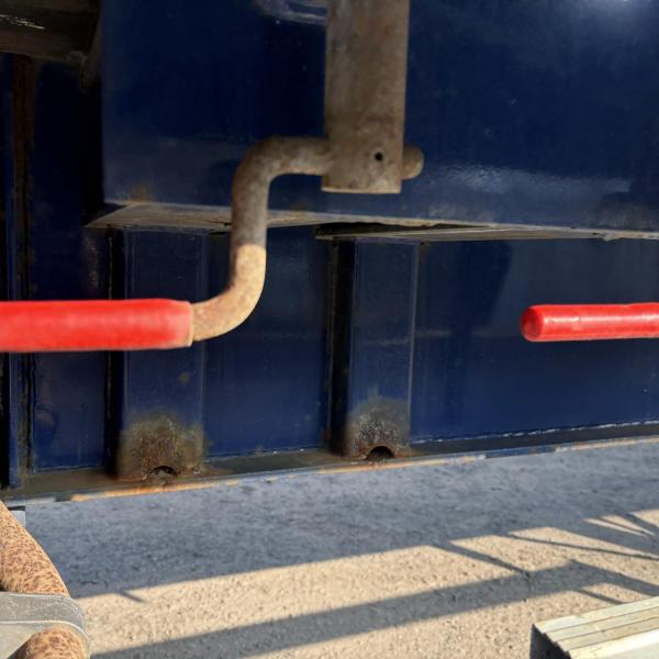 Dennison 13.6MT Triaxle PSK Flatbed Trailer