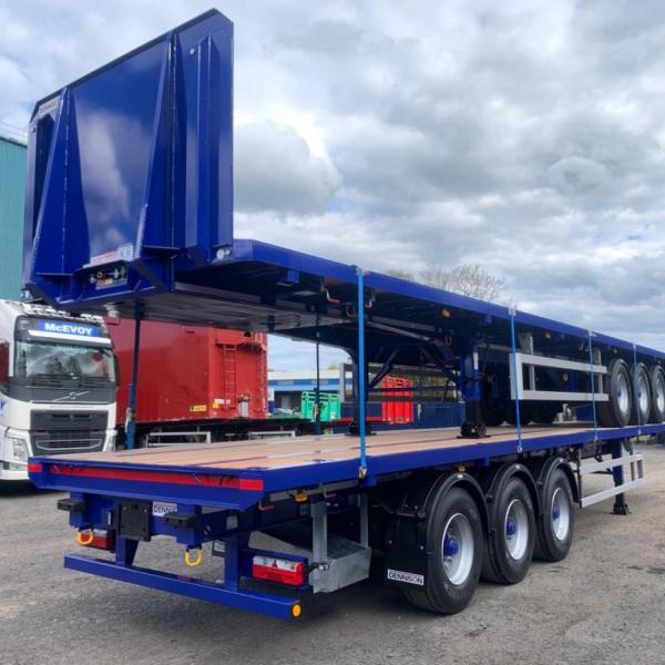 DENNISON 13.6 PSK FLAT TRAILER