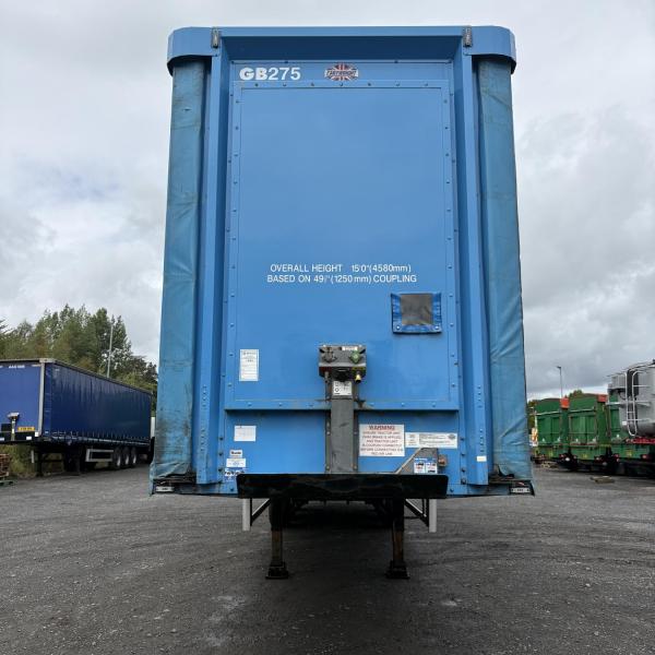 Cartwright 4.58MT Triaxle Curtainside Trailer