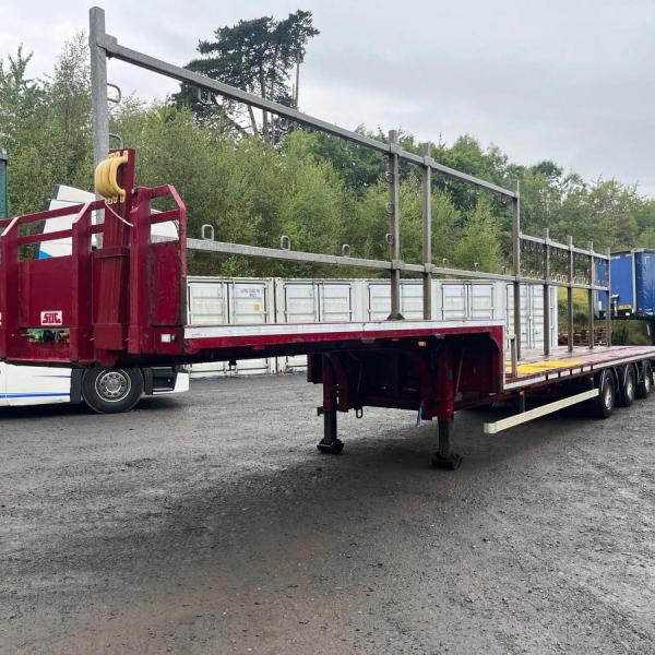 SDC 13.6MT Triaxle Stepframe Trailer