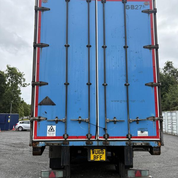 Cartwright 4.58MT Triaxle Curtainside Trailer