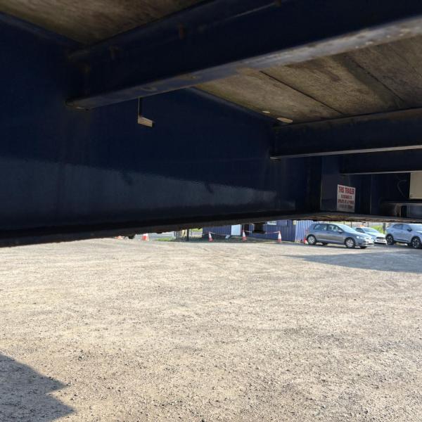 Dennison 13.6MT Triaxle PSK Flatbed Trailer