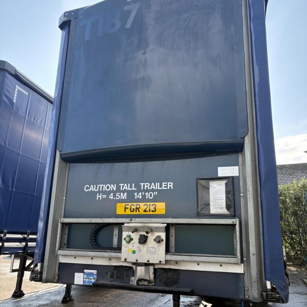 Lawrence David 4.5 MT Triaxle Curtainside Trailer