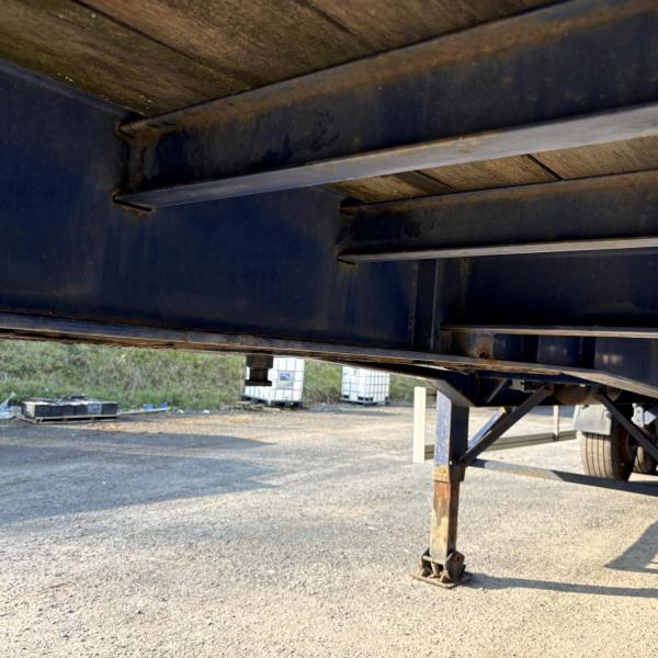 Dennison 13.6MT Triaxle PSK Flatbed Trailer