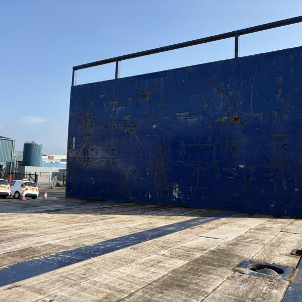 Dennison 13.6MT Triaxle PSK Flatbed Trailer