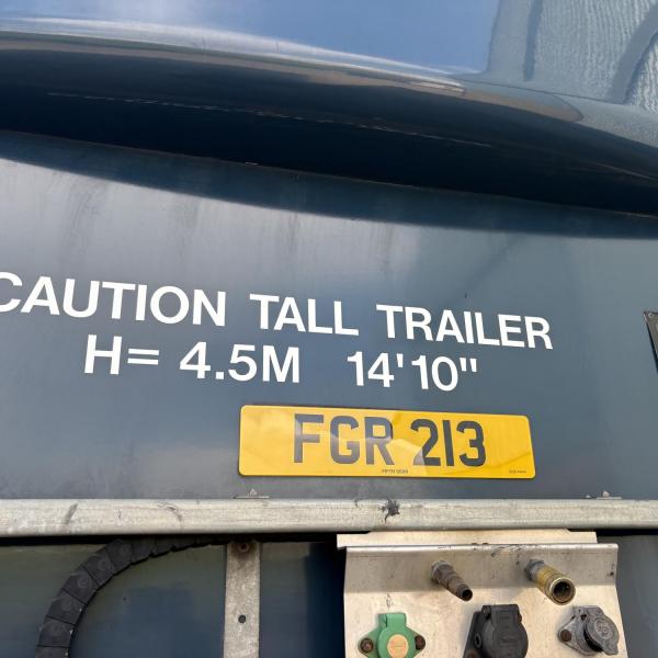 Lawrence David 4.5 MT Triaxle Curtainside Trailer