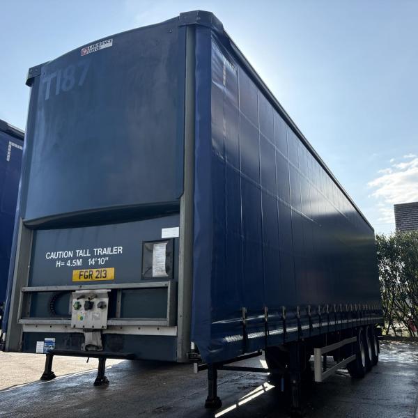 Lawrence David 4.5 MT Triaxle Curtainside Trailer