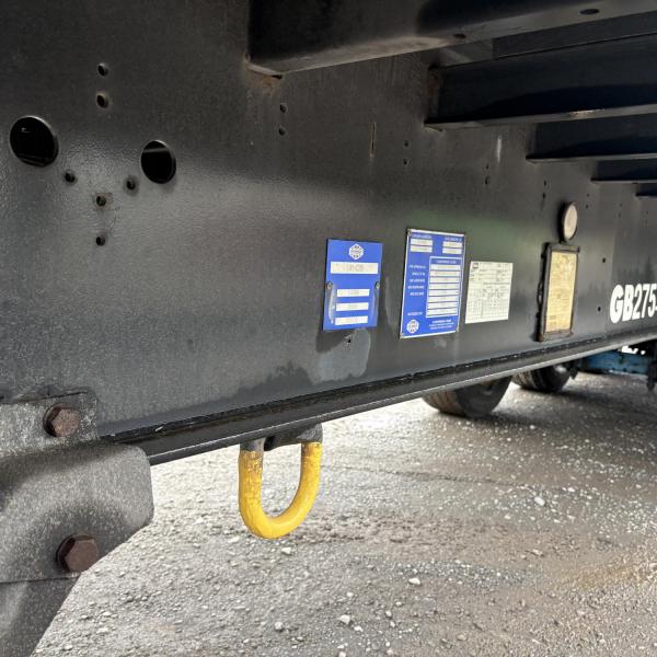 Cartwright 4.58MT Triaxle Curtainside Trailer