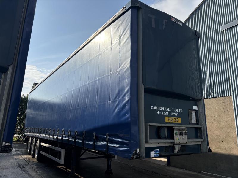 Lawrence David 4.5 MT Triaxle Curtainside Trailer